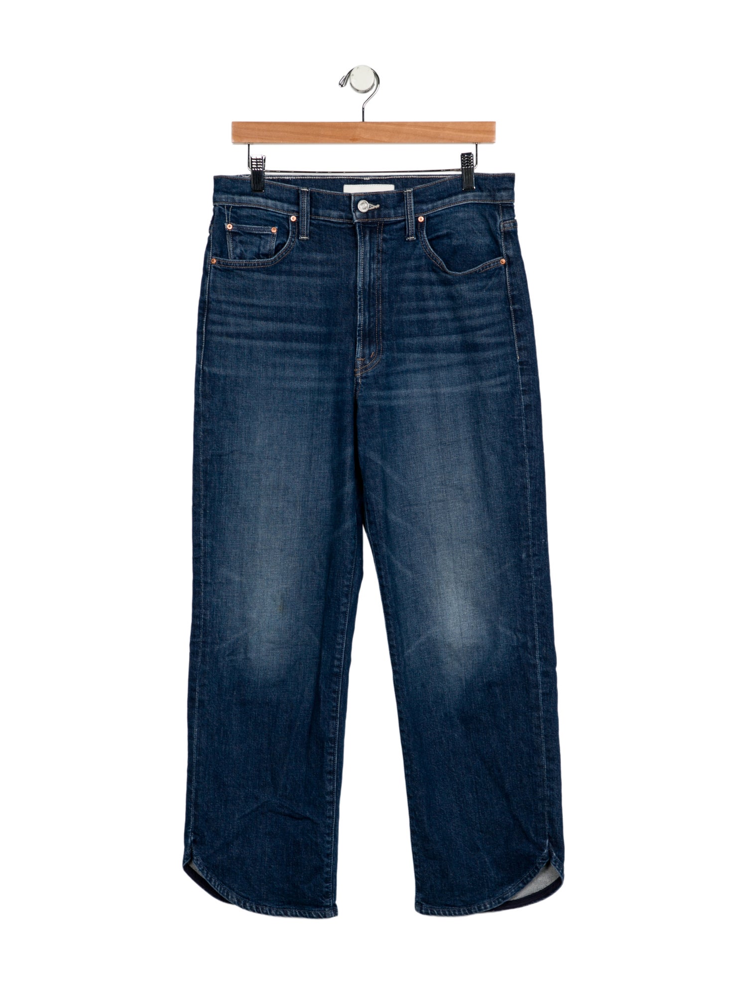 Mother High-Rise Wide Leg Jeans